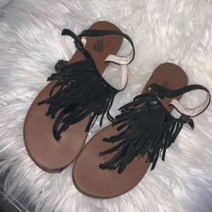 Vans fringe sandals